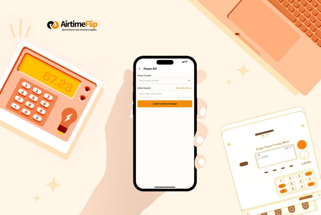 Recharge Prepaid Metre From AirtimeFlip