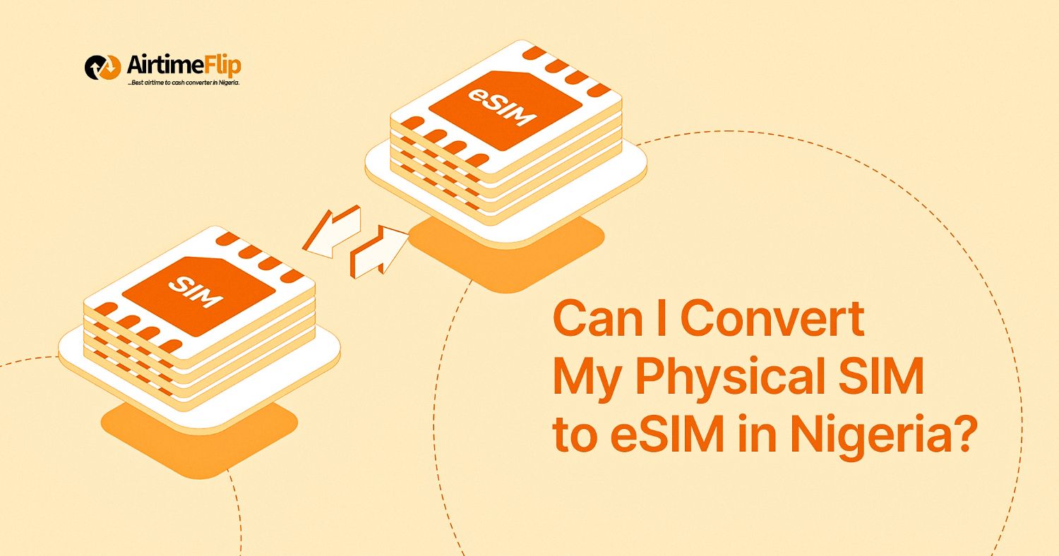 CONVERT PHYSICAL SIM TO ESIM