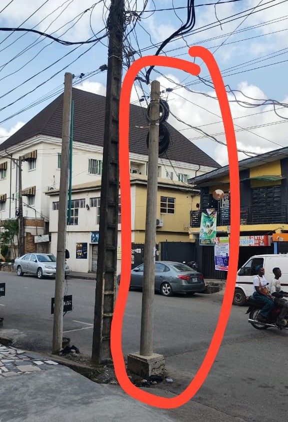 MTN FibreX Distribution Pole