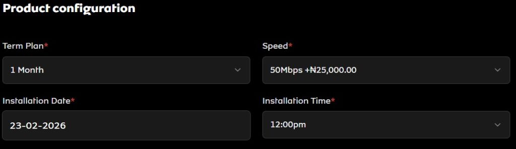 MTN Fibre X 