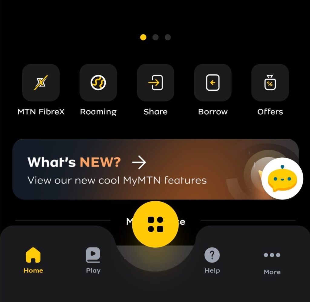 myMTN App - MTN FibreX 